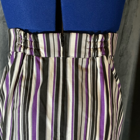Pinup Girl Clothing High Waist Pencil Skirt Solstice Stripe NWT Size Med - Picture 5 of 8